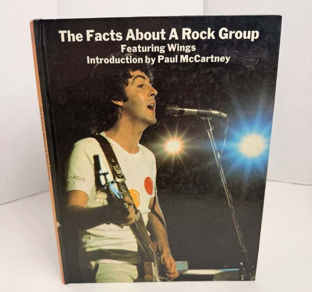 Harmony Books The Facts About A Rock Group Featuring Wings Hardcover